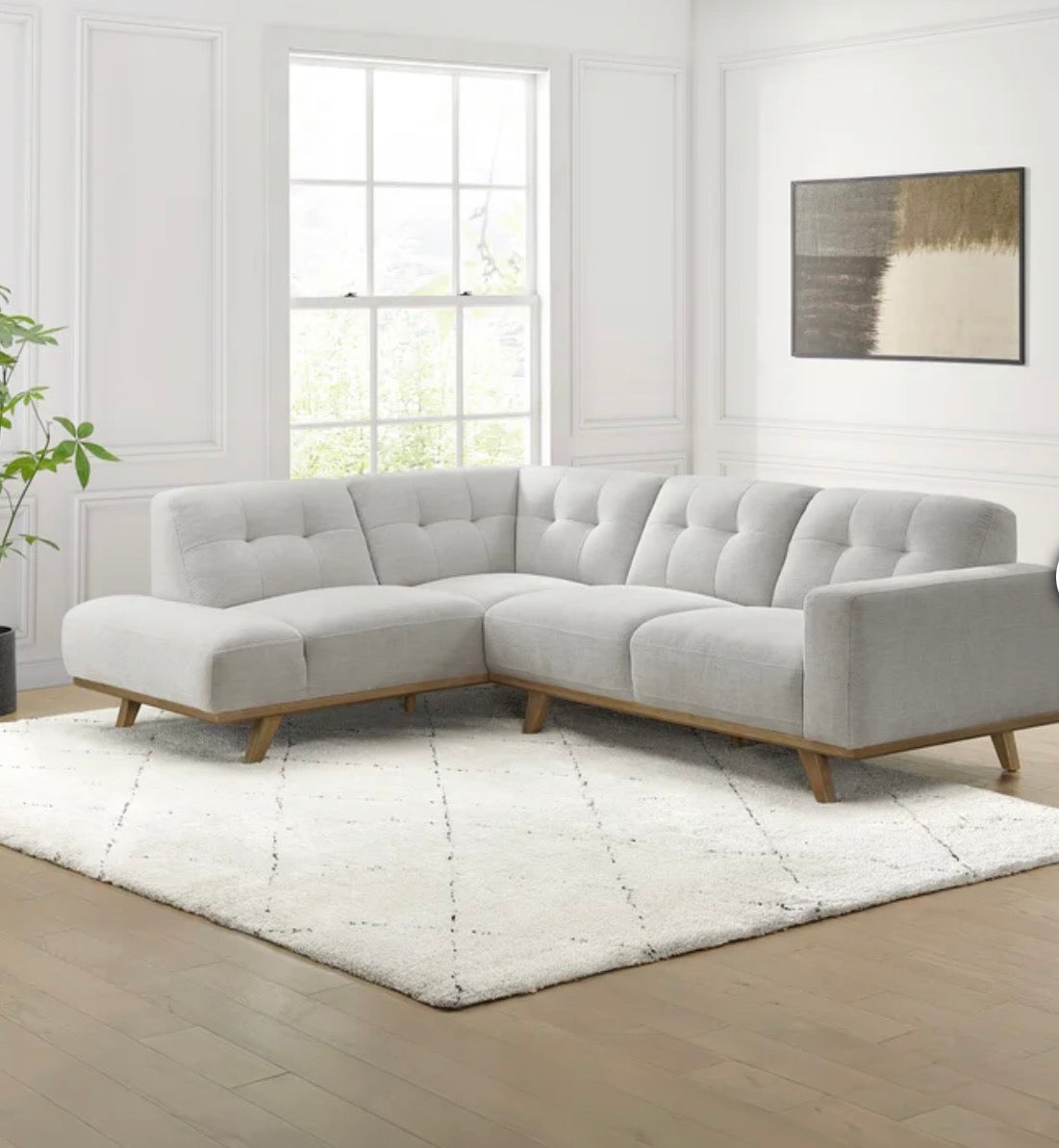 Aeva Fabric Sectional