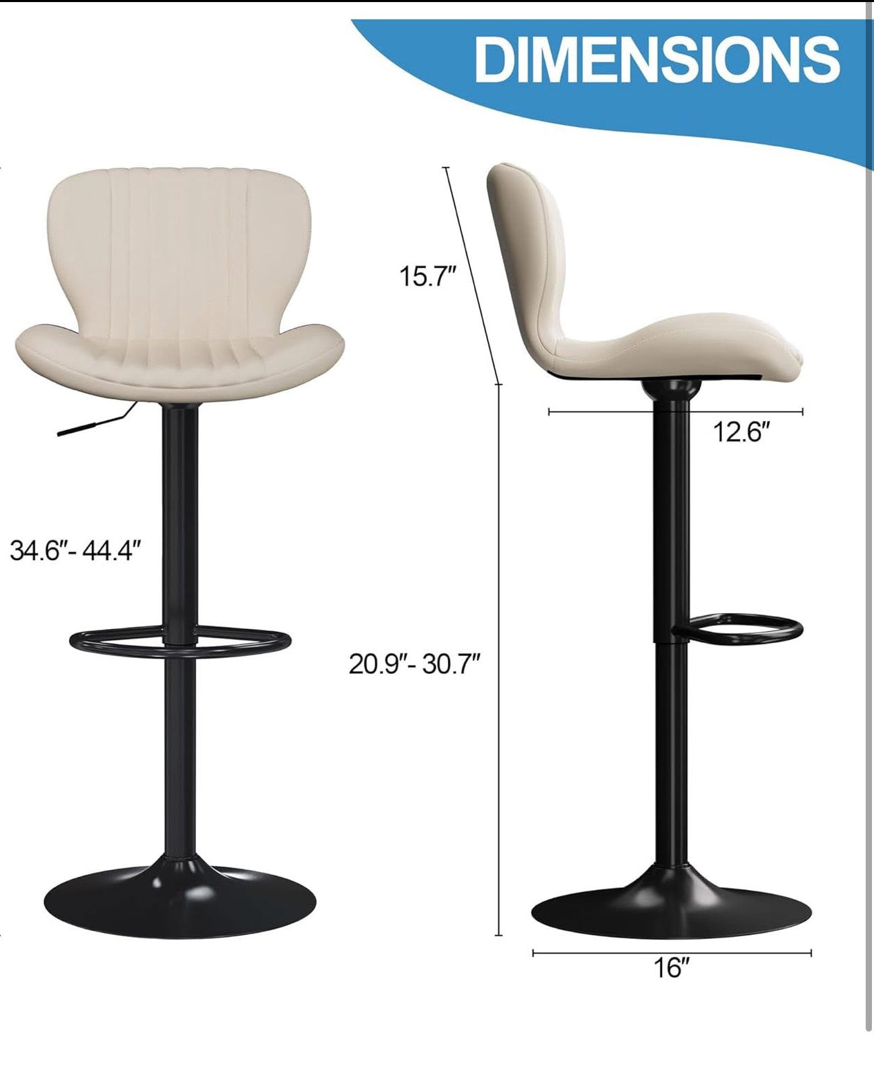 Shintenchi Bar Stools Set of 4