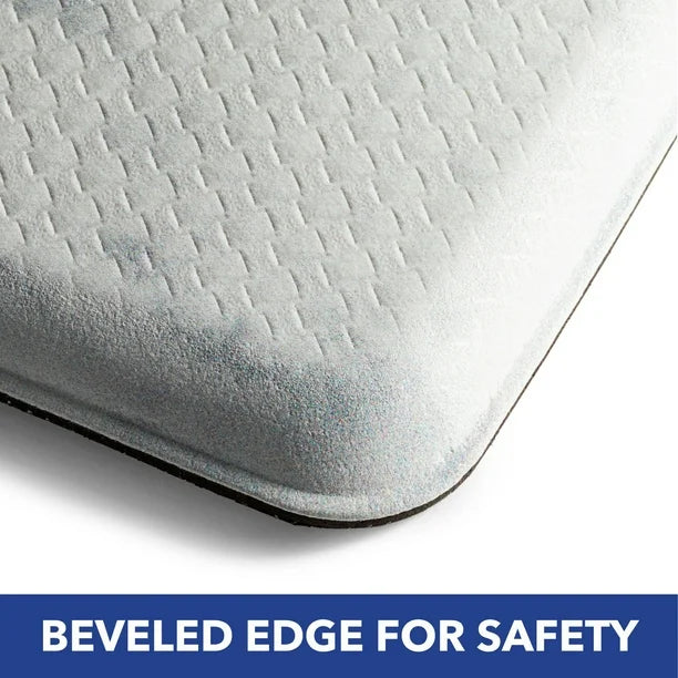 Home Dynamix Cozy Living Blue/Gold Anti-Fatigue Runner Mat 17.5''x55"