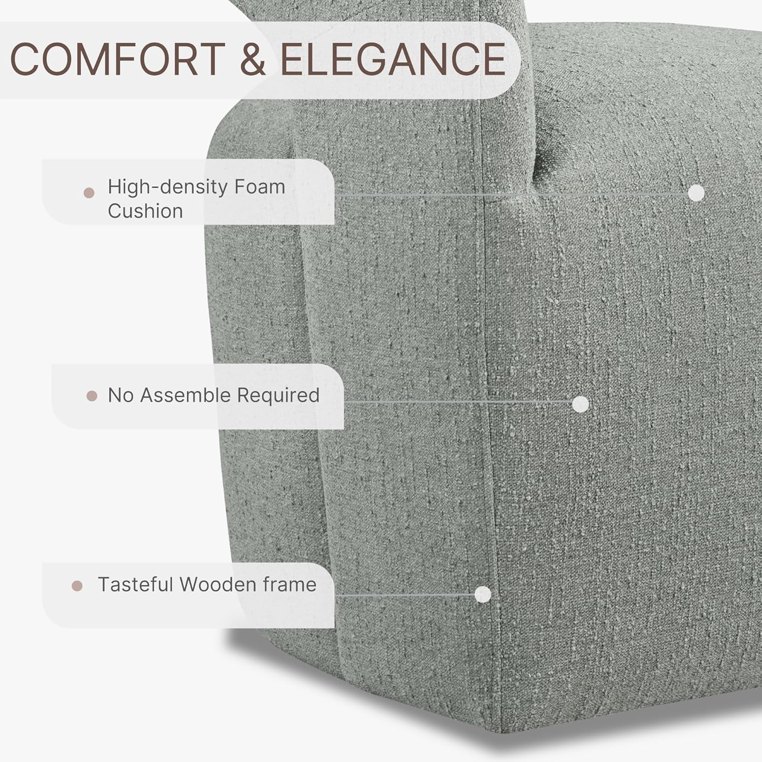 KISLOT Upholstered Dining Chairs