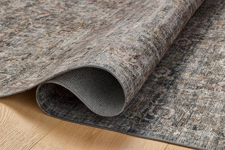 Loloi Amber Lewis Josie JOS-05 Dove/Gold Accent Rug 2'3'' x 3'9'