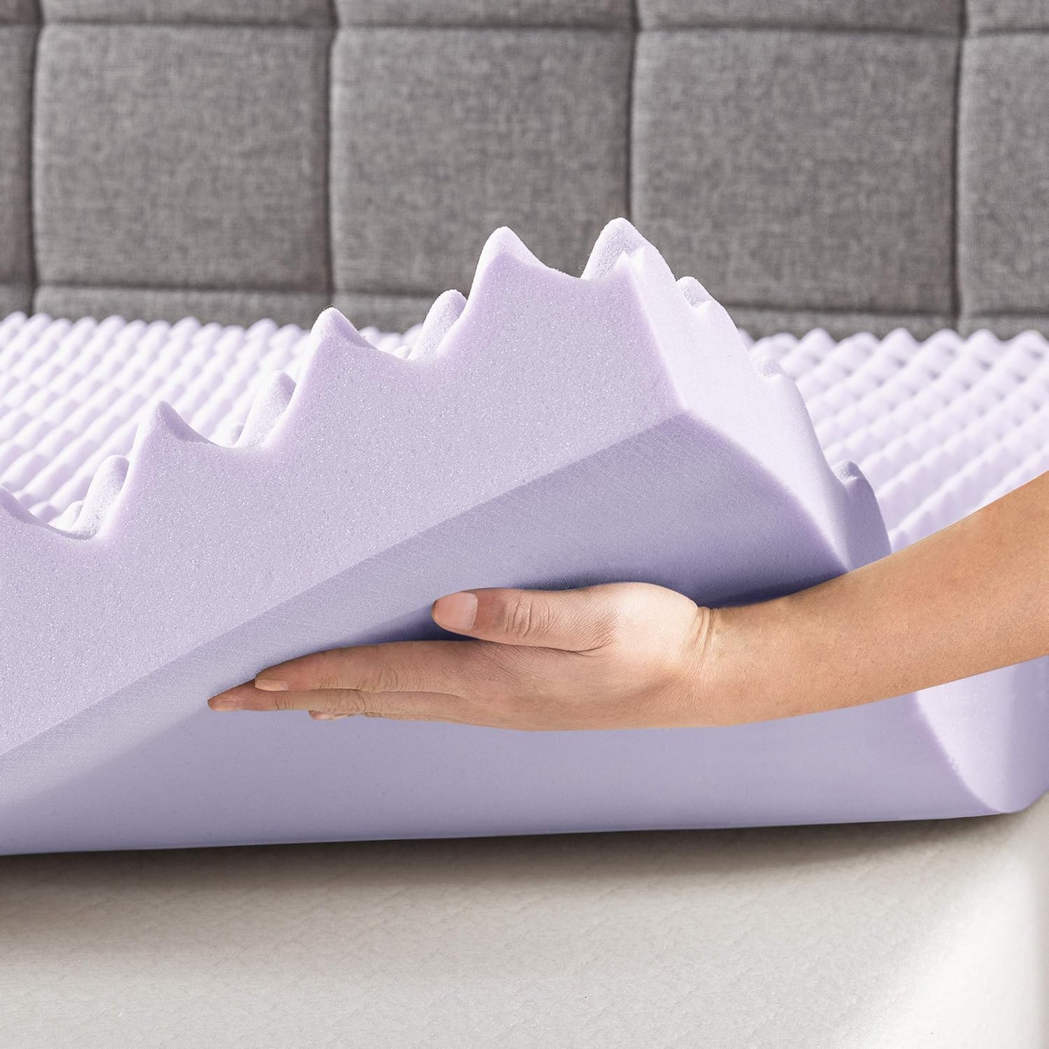 Best Price Foam Mattress Topper with Soothing Lavender