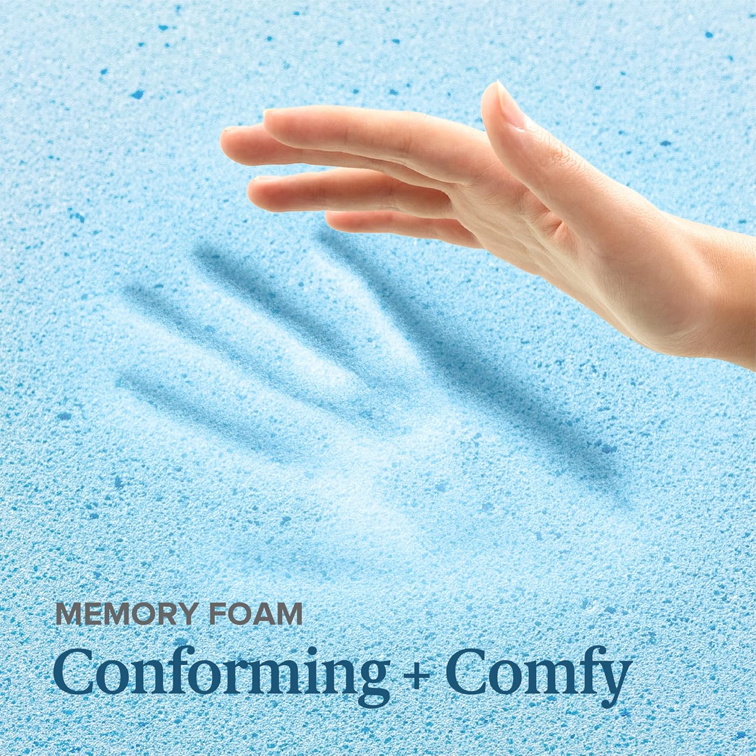 ZINUS 4 Inch Green Tea Cooling Gel Memory Foam Mattress