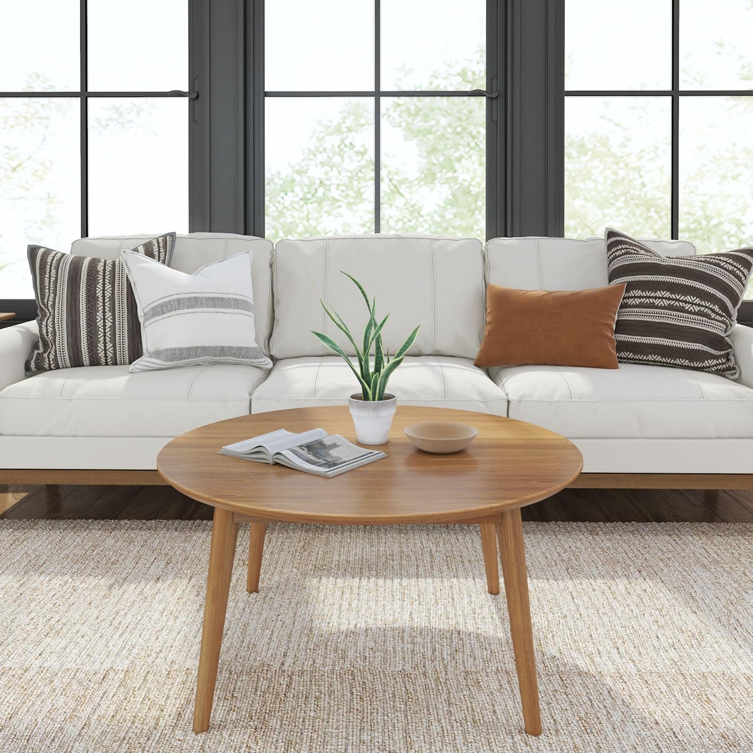 Plank+Beam Mid Century Modern Coffee Table