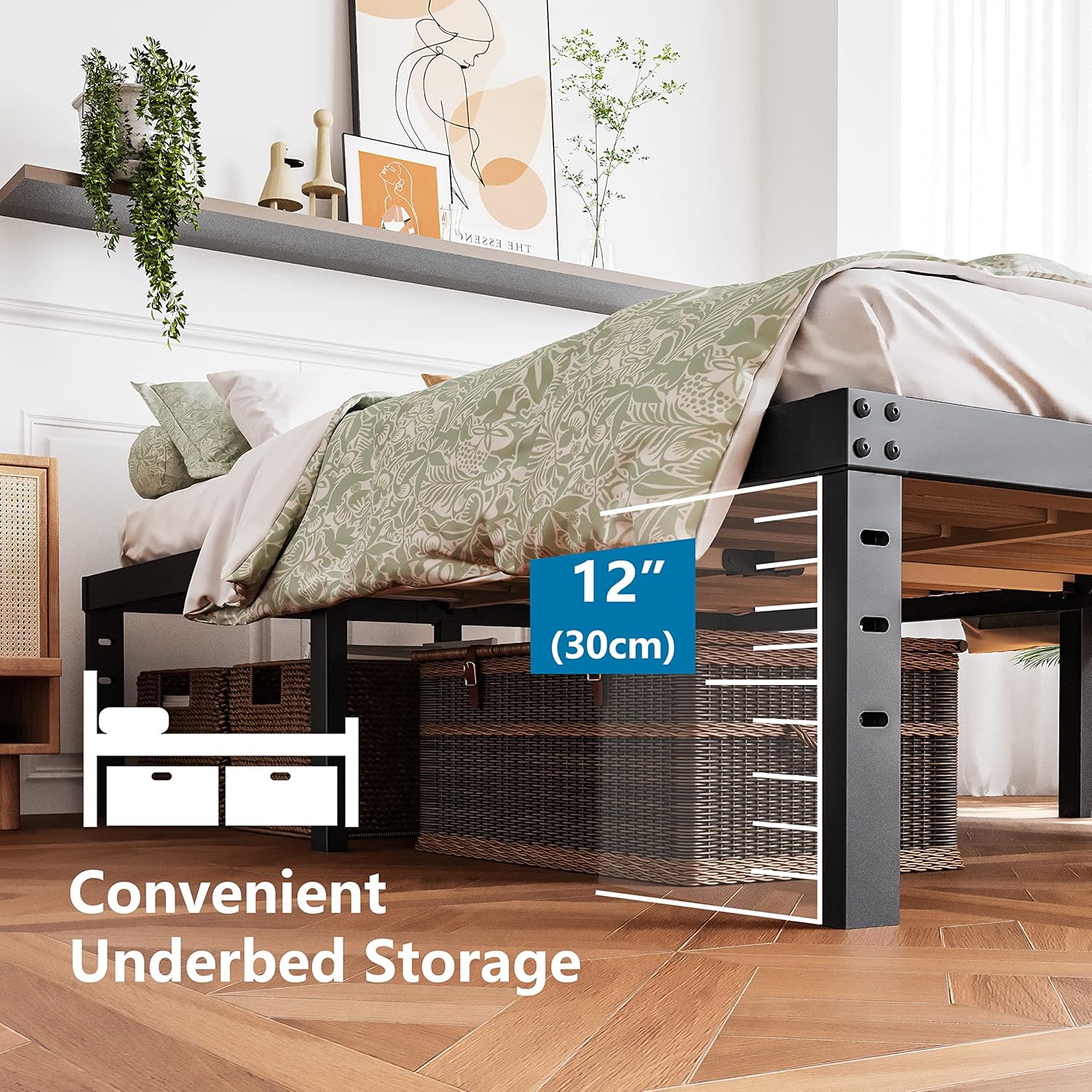 ZIYOO Full Size Bed Frame