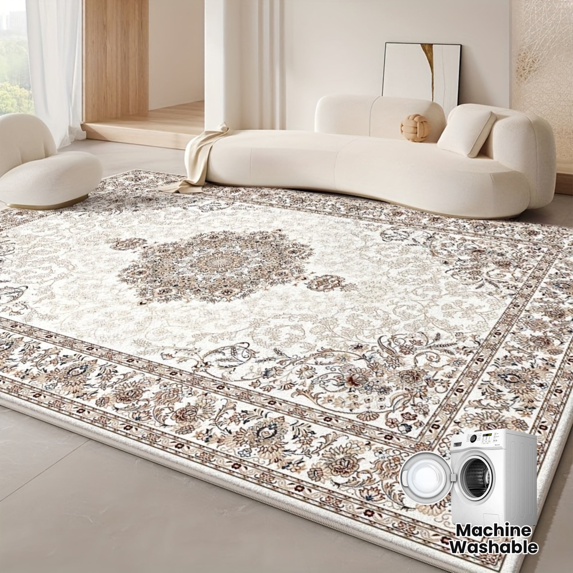 Velvet Living Room Mat