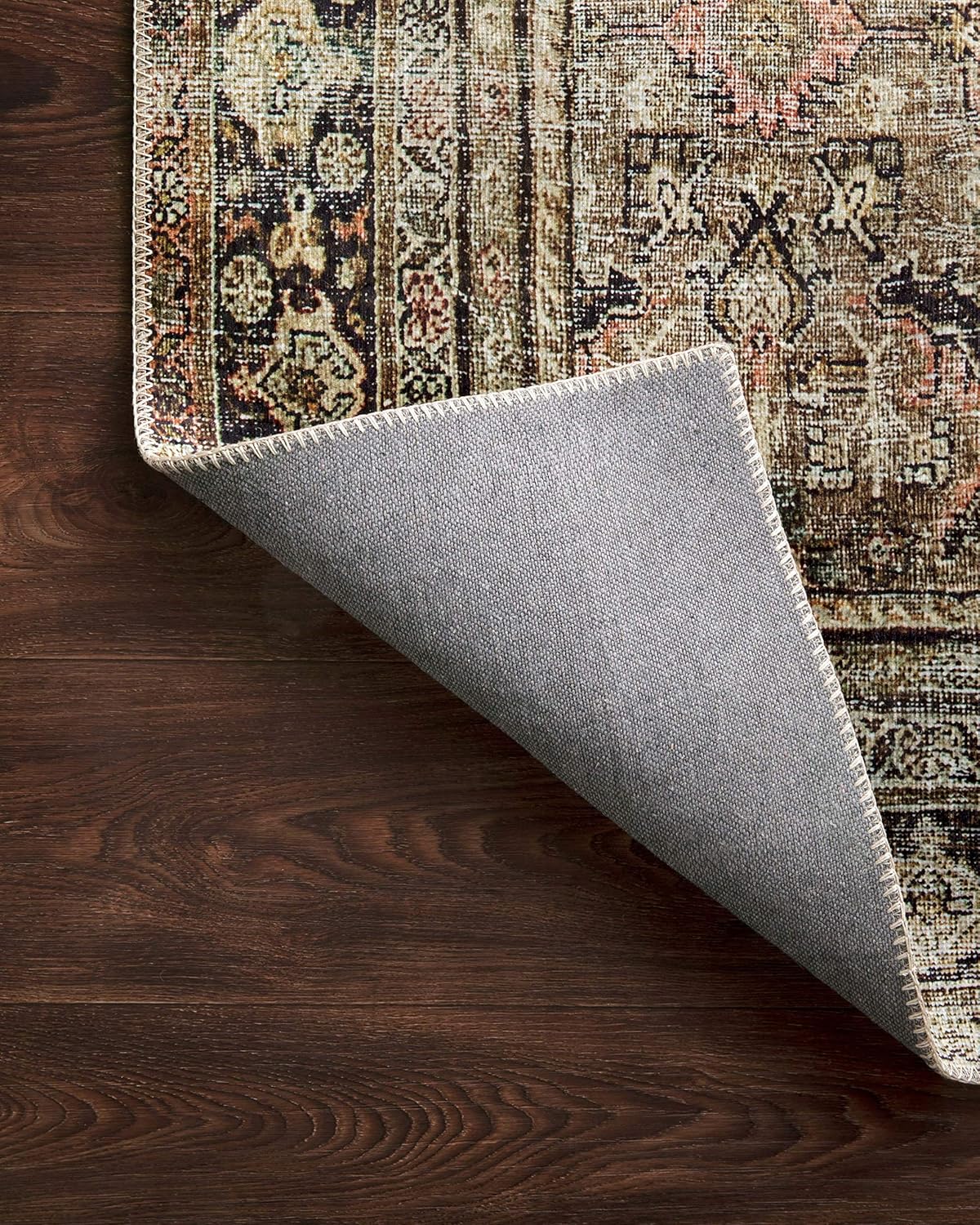 Loloi Layla Collection LAY-03 Olive Thick Area Rug