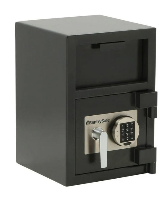 Sentry Safe Digital Depository Safe, Large, 0.94 cu ft, 14w x 15.6d x 20h, Black