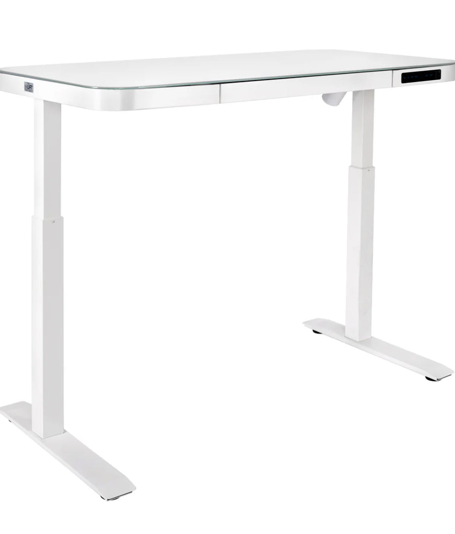 47" SIT/STAND DESK WHITE