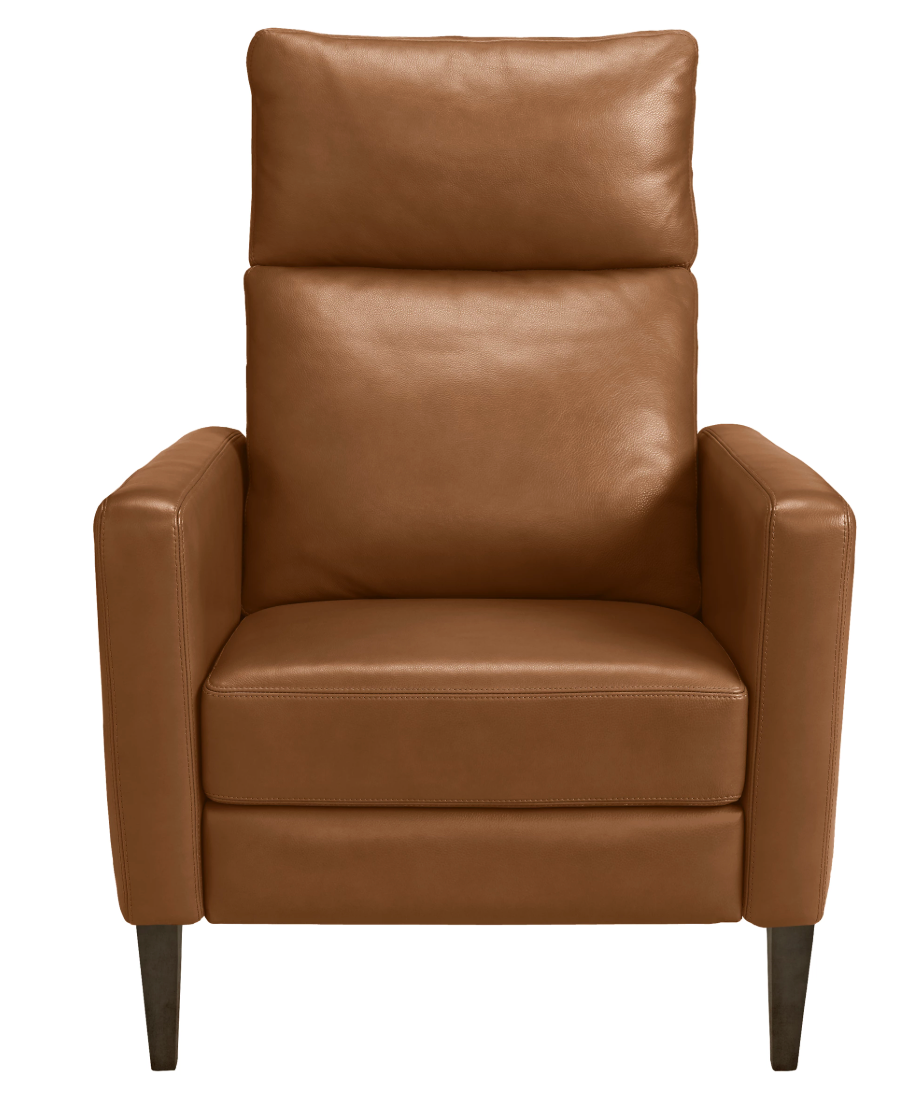 Barcalounger Ridgefield Leather Pushback Recliner