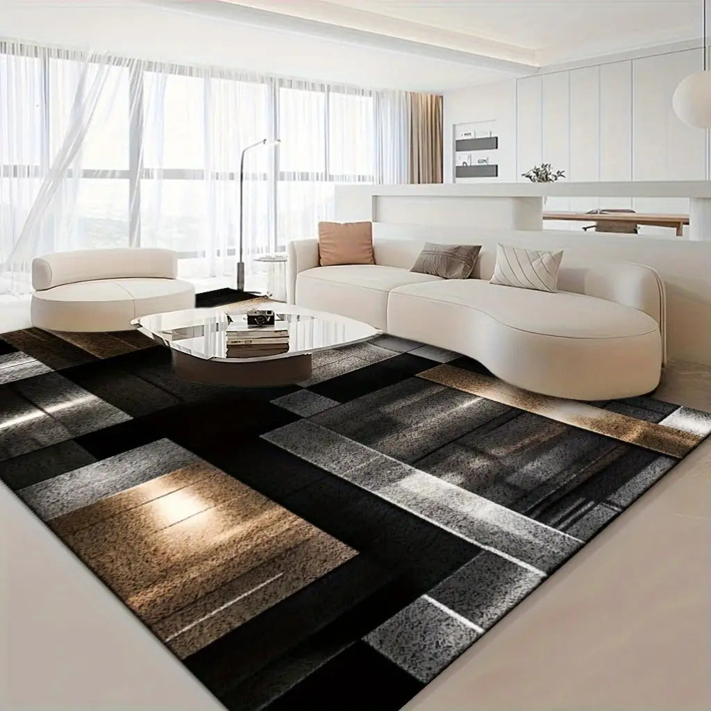 Extra Large Luxury Thickened Soft Rectangular Polyester Mat