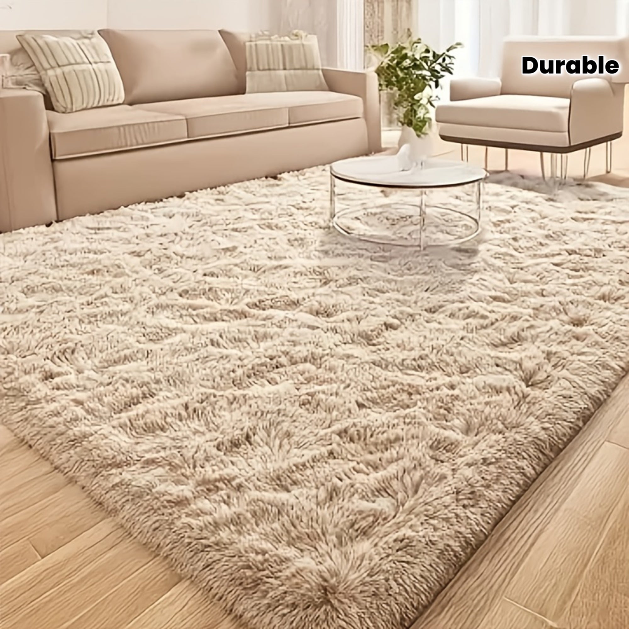 One Camel Plush Mat