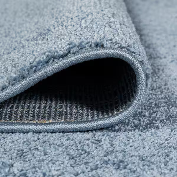 JONATHAN Y Haze 2' x 8' Aqua Blue Low-Pile Runner Rug