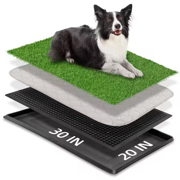 Garland Rug Puppy Pee Pad Artificial Grass Turf Rug, 24 in x 48 in, Green