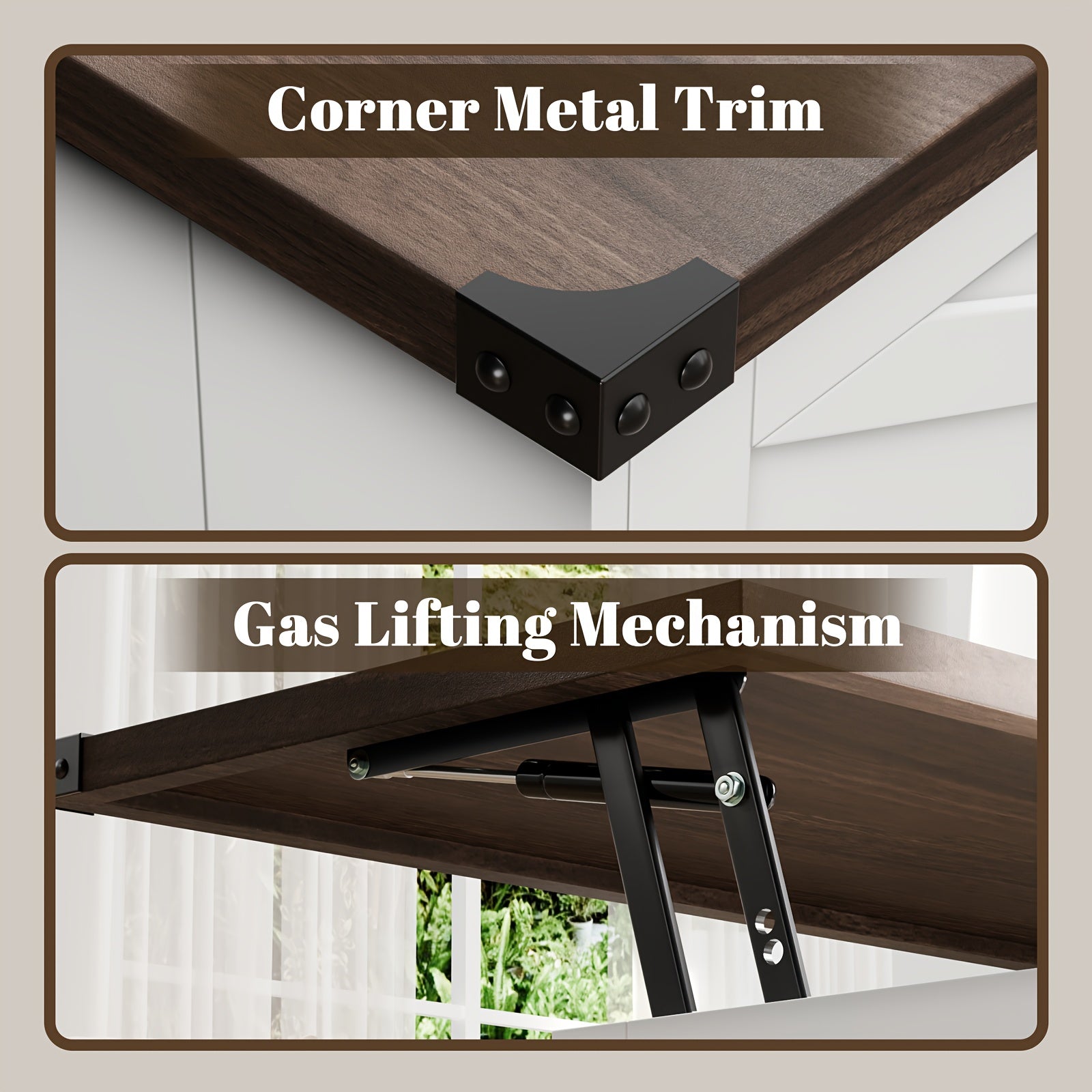 Lift-Top Desk & Coffee Table