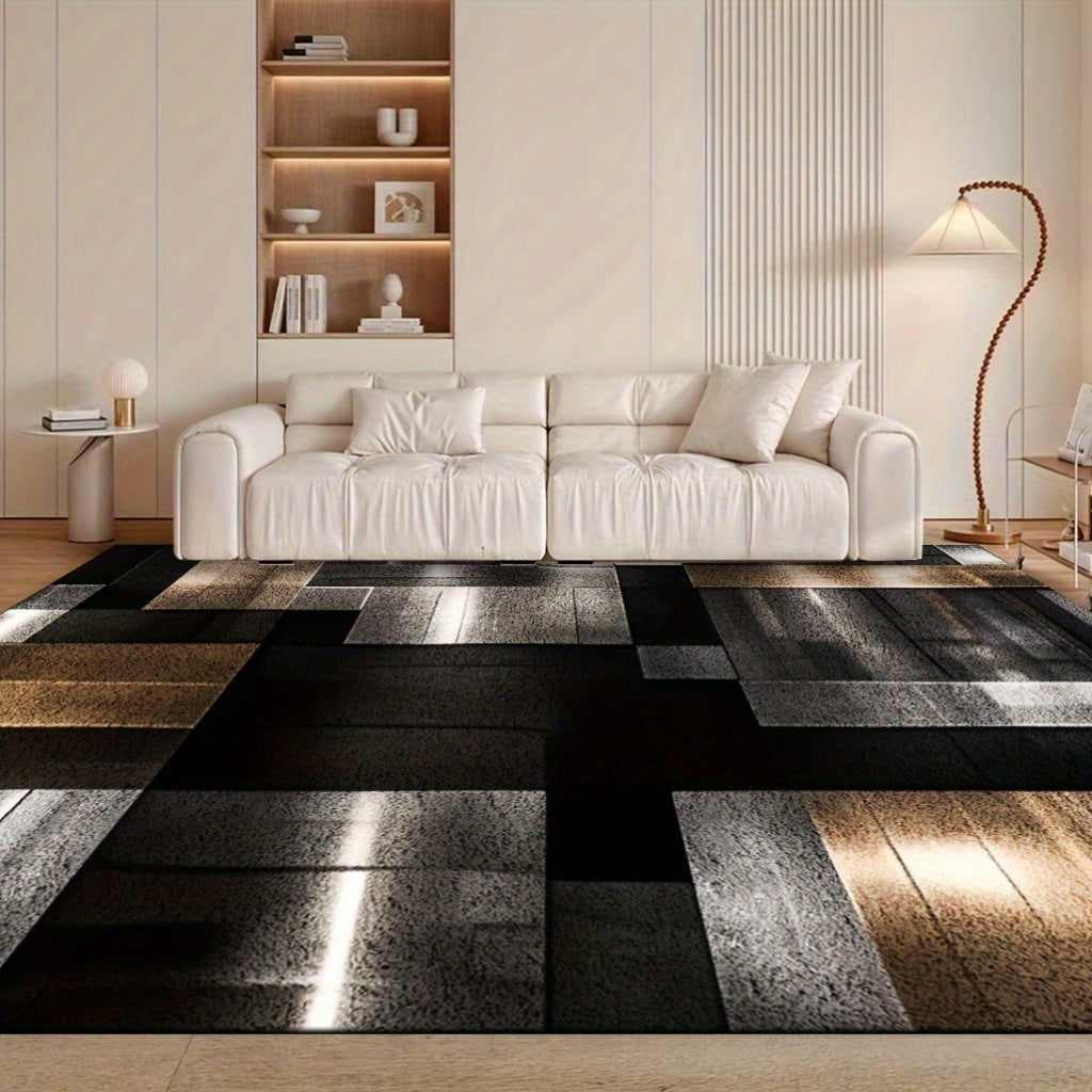 Extra Large Luxury Thickened Soft Rectangular Polyester Mat