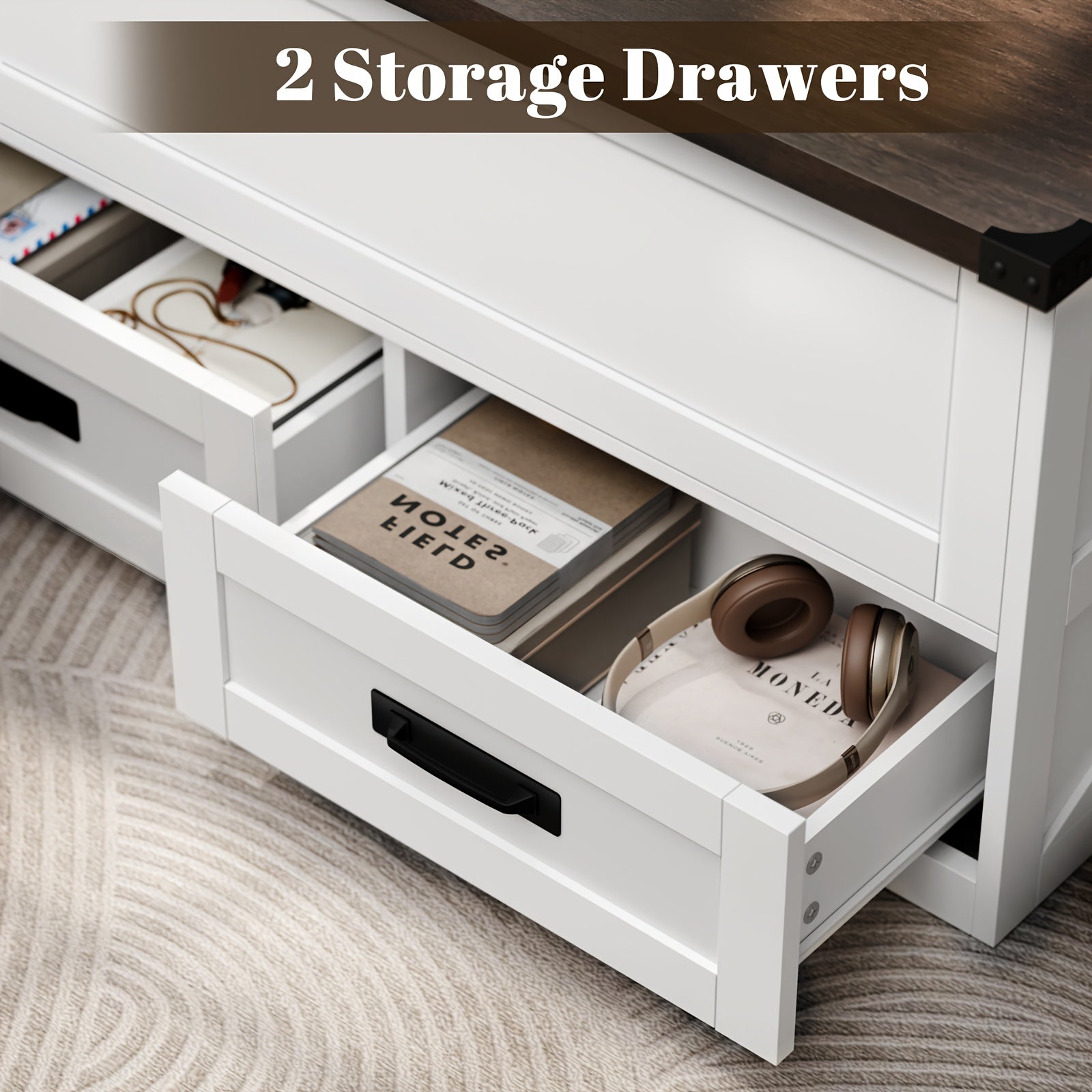 Lift-Top Desk & Coffee Table