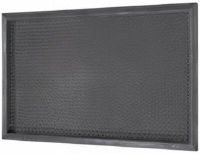 Ottomanson 17.5'' x 27'' Black Non-Slip Boot Tray Mat